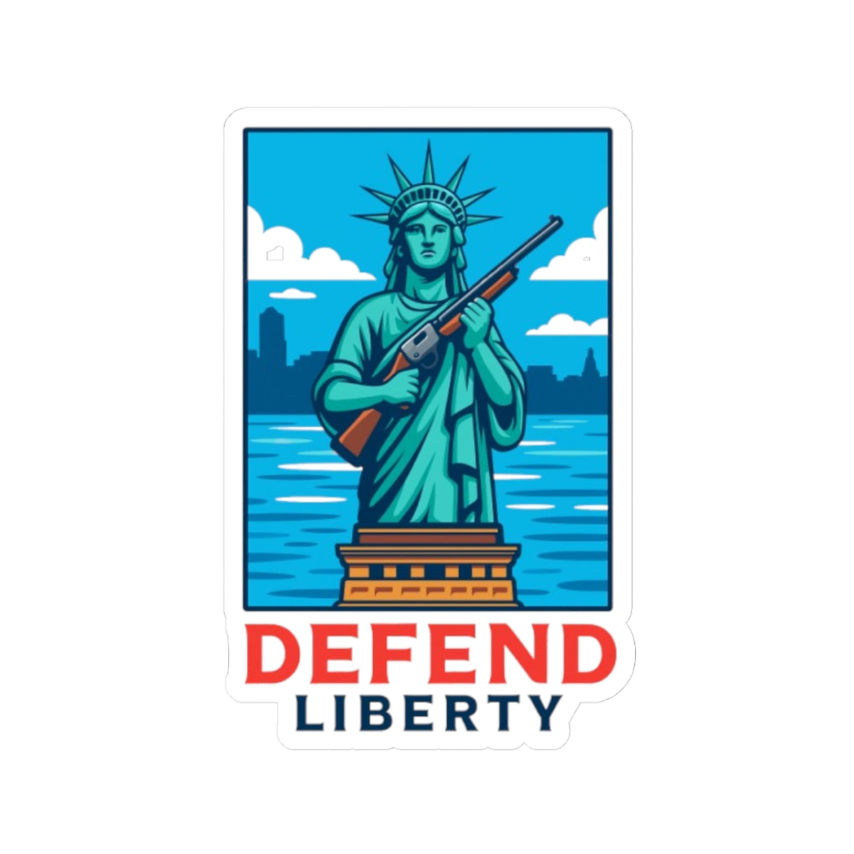Defend Liberty Sticker