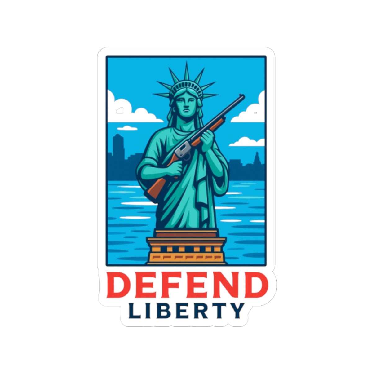 Defend Liberty Sticker